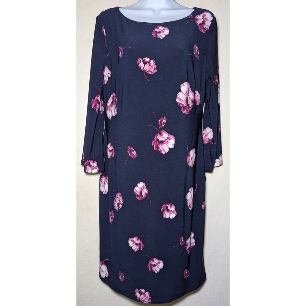 Lauren Ralph Lauren Women's Size 8 Dress 3/4 Sleeve Floral
